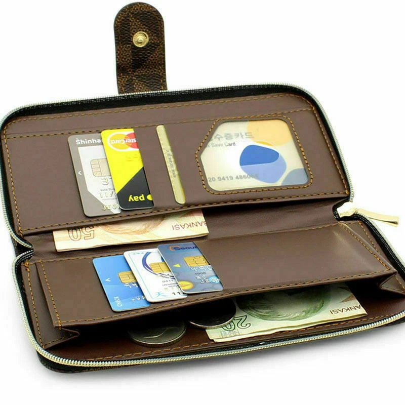 Buffett Antique Wallet Case for Samsung Galaxy A55 A35 A25 A15A54A34A24A53A33A23 - Image 4 of 4