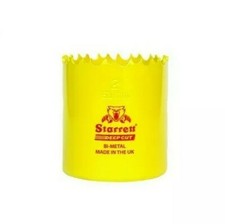 Starrett fast cut bi-metal holesaw. Diamond cut. Various sizes available. Arbor