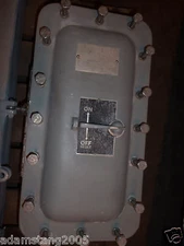 CURLEE EXPLOSION PROOF BREAKER ENCLOSURE DISCONNECT480V 240V 208V 15 to 225 AMP
