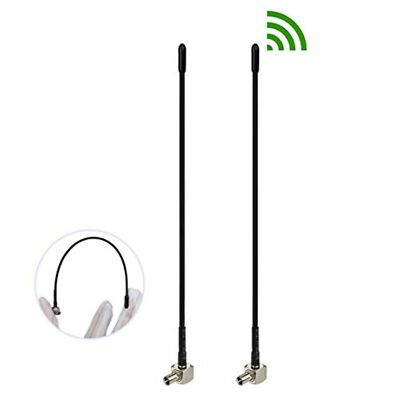 4G LTE 3dBi Soft Whip External MIMO TS9 Antenna Durable 17.5 cm Tall 2 Pack New