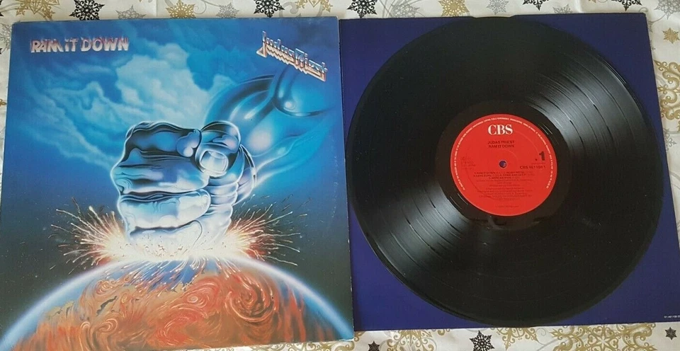 Judas Priest  / Ram It Down / Original 1988 Vinyl LP / CBS 5099746110819/ RARE ! - Bild 2 von 4