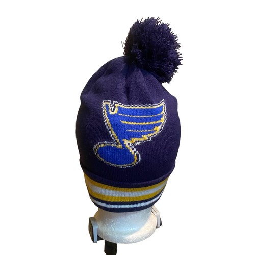 St. Louis Blues Reebok Face Off Collection Blue Stripe Toboggan Boys OSFM