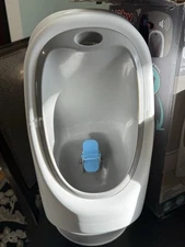 Nuby My Real Training Urinal - Freestanding - With Life-Like Flush Button NOB