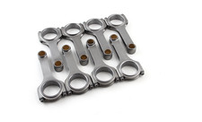 H Beam 6.385 2.200 .990 Bronze Bush 4340 Connecting Rods Suits Chevy Bbc 454 H Beam 6.385 2.200 .990 Bronze Bush 4340 Connecting Rods Suits Chevy Bbc 454