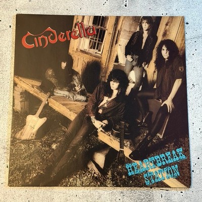Cinderella   Heartbreak Station  (Vinyl, Used)