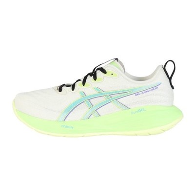 ASICS GEL-CUMULUS 27 1011B960 Men's Running Shoes Birch/Lime Green