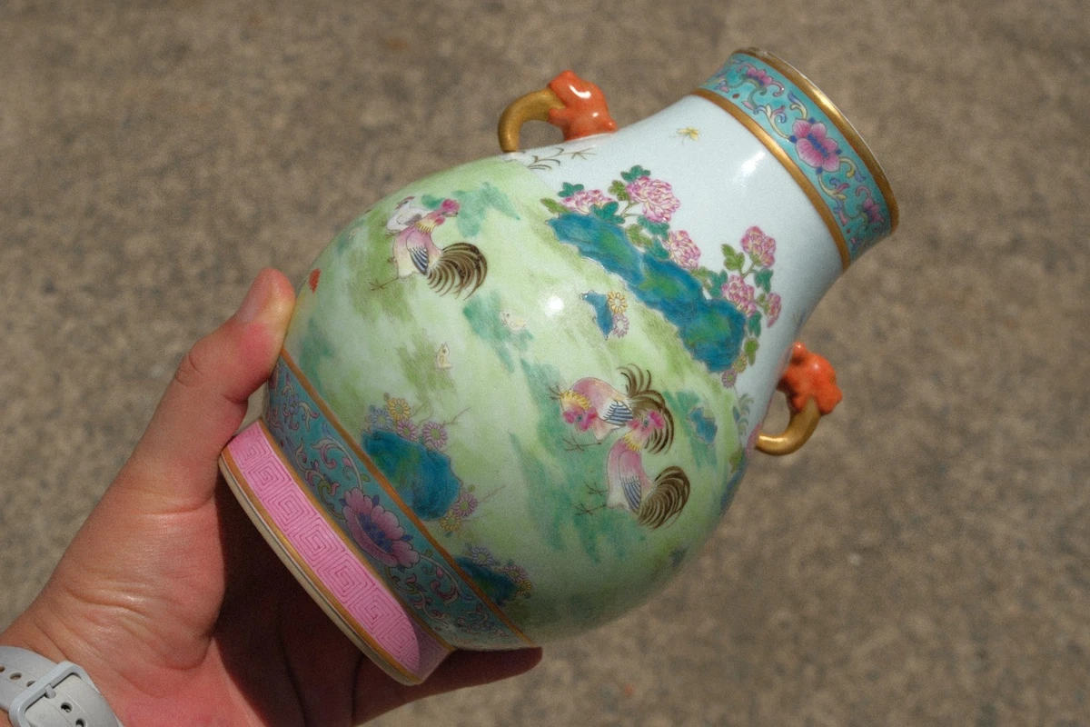 乾隆Mark 印第安纳中国古董花瓶| eBay