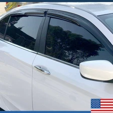 For 2015-2019 Hyundai Sonata Window Vent Visor Sun Rain Guard Wind Deflector NE*