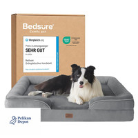 Bedsure OrthopäDisches Hundebett 89X63 Cm EierföRm