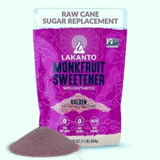 Monk Fruit Sweetener Extract With Erythritol Sugar Replacement for Baking Coffee