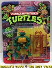 Vintage TMNT 1988 Unpunched Michaelangelo Action Figure No Reserve