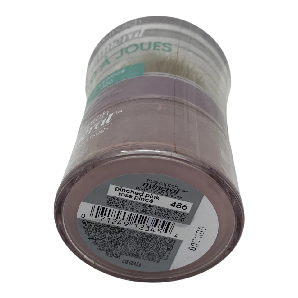 L'Oreal True Match Mineral Powdered Blush Pinched Pink 486 - SEALED - Image 4 of 4