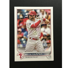 Topps 2022 Series 1 Bryce Harper #250 Philadelphia Phillies Baseball