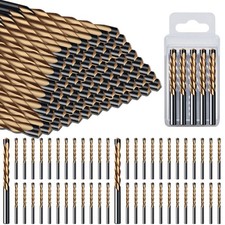 1/8 Inch Hss Drywall Router Bits,50 PCS Drywall Cutting Bit,Guide Point Broca...