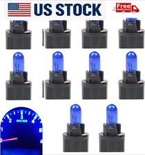 10pcs T5 Smd Led Car Instrument Gauge Dash Light Bulbs Interior Indicator Lamp