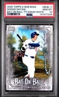 2025 Topps Bob Ross Shohei Ohtani Bat on Ball Titanium White /35 PSA 10