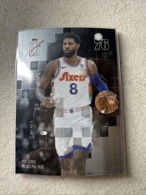 Topps Signature Class 2025-26 Paul George 76ers After Image Card AF-24