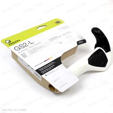 Ergon GS2-L Ergo Handlebar Bike Grips White MTB Racing 5-Finger Bar Ends - Large