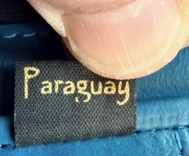 Ladies Blue Tooled Leather Wallet (NWT)