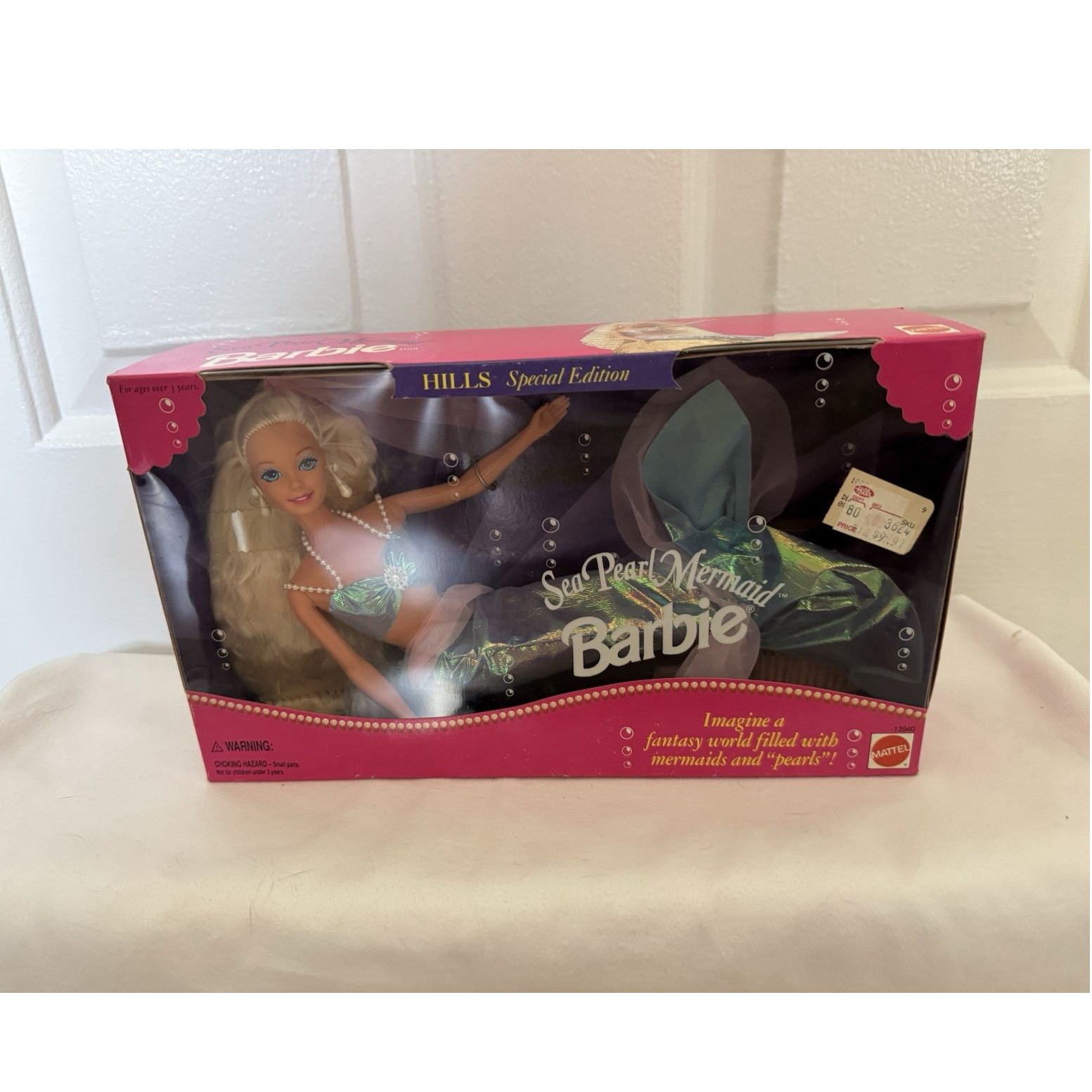 Mattel Special Edition Barbie Sea Pearl Mermaid Doll 