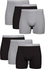 Hanes Mens 6 Pack Comfort Flex Fit Ultra Soft Stretch Underwear Small to 3XLarge