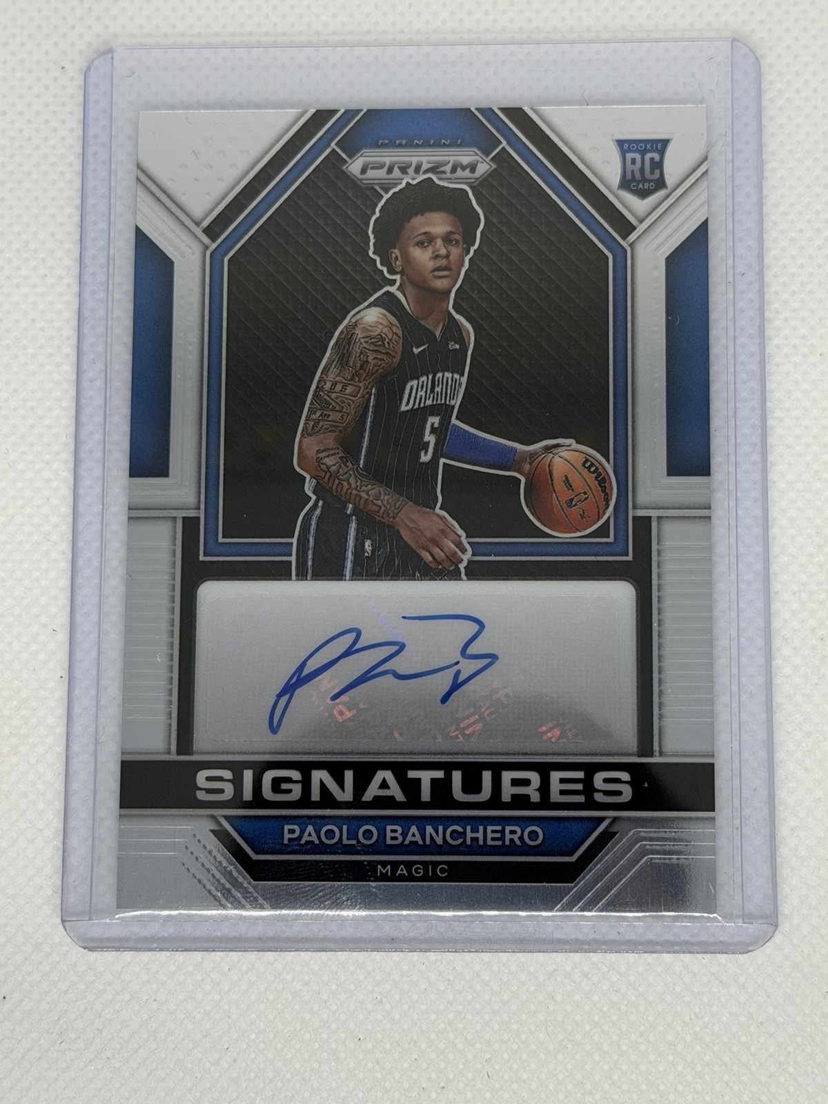 2022-23 Panini Prizm Paolo Banchero RC Rookie Signatures Auto