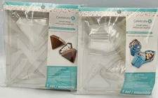 Lot Of 2 New Sets Celebrate It 3-Part Mold For Hot Chocolate Bombs Or Desserts