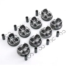 8PCS Pistons & Rings Fit For Porsche Cayenne Panamera 4.8T Turbo 955 957 970