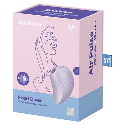 Satisfyer Pearl Diver Vibrator - Clitoris Sucker, Clitoral Stimulator Waterproof