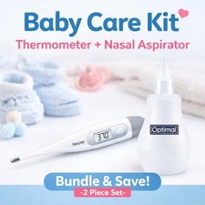 Baby Care Kit Digital Thermometer Nasal Aspirator Newborn Essentials