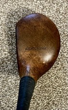 Antique Vintage Hickory Auchterlonie St Andrews Driver 10 Loft B5 SW
