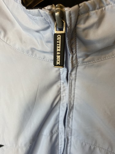 Cutter And Buck Ladies M Jacket Light Blue - Picture 2 of 9