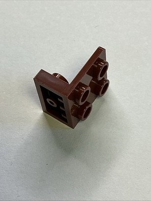 Lego Einzelsteine Parts Bracket 1/2 Inverted Reddish Brown Moc Parts