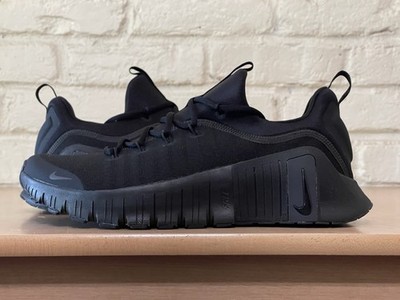 Nike Free Metcon 6 Men Size 10.5 Triple Black Training Shoes