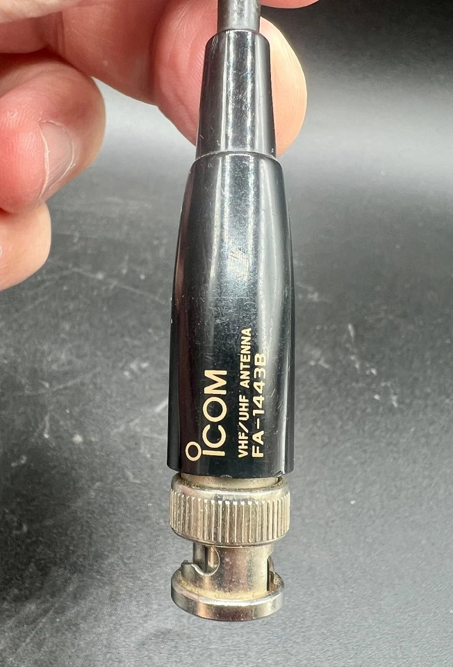 Icom FA-1443B VHF UHF Flexible Radio Antenna OEM Genuine Part/Accessory HTF EUC - Image 2 of 4