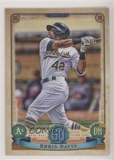 2019 Topps Gypsy Queen Jackie Robinson Day Image Variation Khris Davis #3 6fs