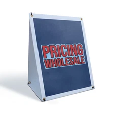 Wholesale Pricing A-Frame Sidewalk Sign Retail Discounts Bulk Deals Special