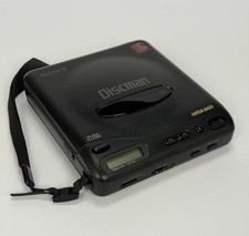 Sony Discman D-11 Mega Bass Portable CD Player 1991 Clean - Works - with Issue