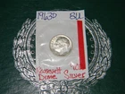 1963 D  Roosevelt Dime. Fully Separated Horizontal Torch Lines. Nice BU. (Inv.)