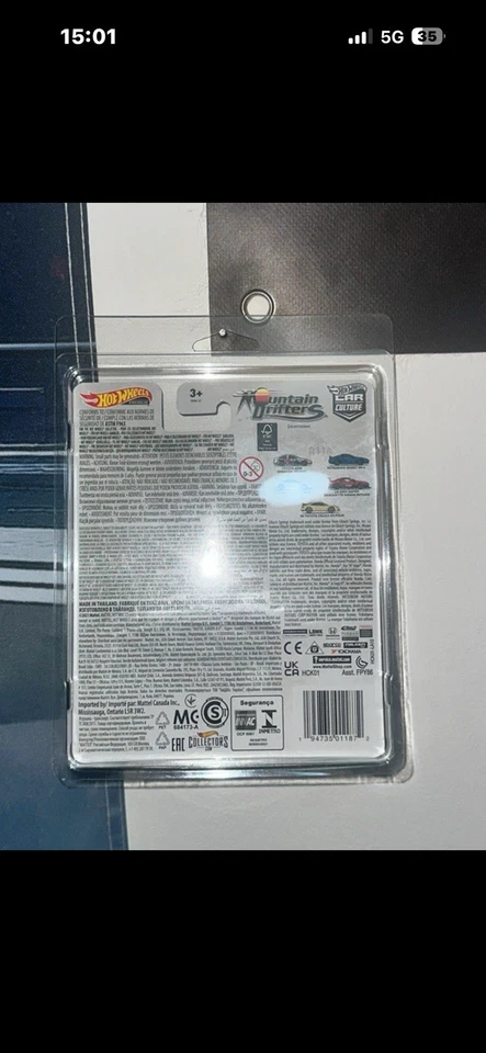 Hot Wheels Premium LB-ER34 SUPER SILHOUETTE NISSAN SKYLINE Liberty Walk LBWK R34 - Image 2 of 3