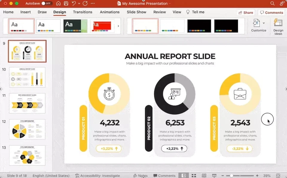 5000+ Infographic PowerPoint Bundle | Presentation | PPT | Business - Image 2 of 2
