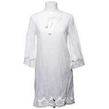 Zara Basic, Tunika, Größe: M, Weiß, Baumwolle, Blumen, Spitze, Damen #cFs