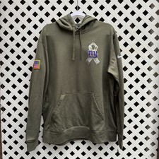 Nike New York Giants Salute to Service Hoodie NFL Adult Large Sweatshirt Rare