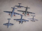 DINKY VINTAGE PLANES , IN SUPERB CONDITION .