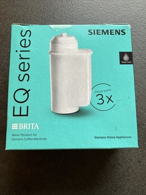 Siemens BRITA Intenza Wasserfilter TZ70033A, 3 Stück, verringert den Kalkgehalt