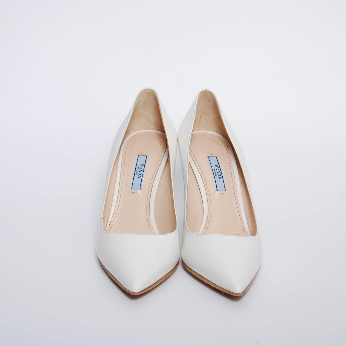 knee length dresses for ladies Women's Cecile Leather Kitten Heel Pump - White Patent Leather main image 1