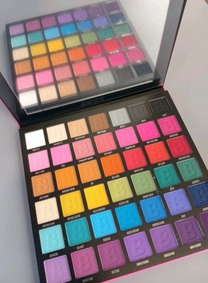 Beauty Bay BRIGHT MATTE 42 Farben Lidschatten Palette 100% Original S53B