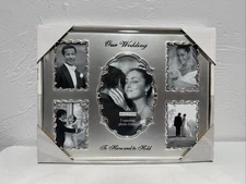 5 Opening Malden Silver Wedding Photo Frame Our Wedding 8x10