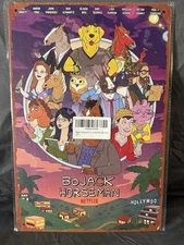 BoJack Horseman Netflix 8x12 Metal Sign – Retro Cartoon Wall Decor