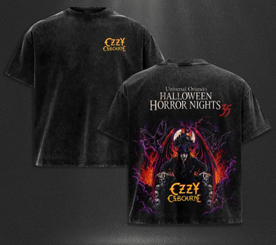 Halloween Horror Nights Graphic T-Shirt Dark Haunted Artwork
